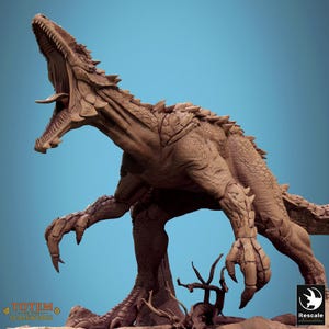 Razoraptor Cry | DND| TTRPG| Premium Quality ECO Resin | by Rescale Miniatures