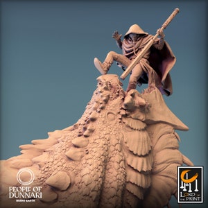 Sand Wyvern Jumping | DND| TTRPG| by Rescale Miniatures