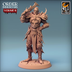 Ever Knight Guard | DND| TTRPG| Premium Quality  ECO Resin | by Rescale Miniatures