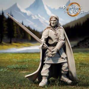 Ranger Attacking | DND| TTRPG| Premium Quality ECO Resin | by The Printing Goes Ever On