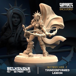 Skywhatcher Hero |TTRPG| NSFW| Premium Quality ECO Resin | by Belksasar 3dprint