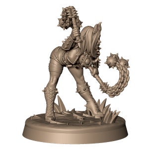 Chaos Cheerleader |TTRPG| NSFW| by Menagerie Miniature