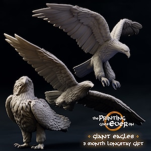 Giant Eagle | DND| TTRPG| Premium Quality  ECO Resin | by The Printing Goes Ever On