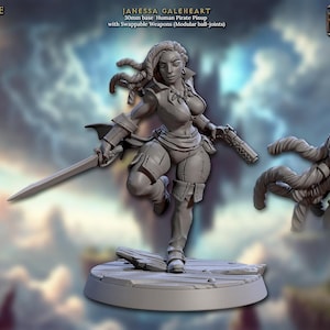 Vaeryss, Champion of Asmodeus | TTRPG| NSFW| Premium Quality  ECO Resin | by Artisan Guild