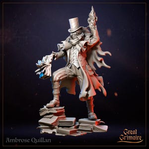 Ambrose Quillan | DND| TTRPG| by Great Grimoire
