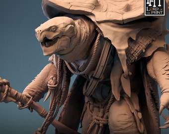 Shell Spike Turtle | DND| TTRPG| by Rescale Miniatures