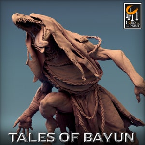 Ghoul Running | DND| TTRPG| Premium Quality  ECO Resin | by Rescale Miniatures