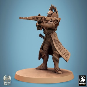 Bastion Archer Crossbow Shoot | DND| TTRPG| Premium Quality  ECO Resin | by Rescale Miniatures