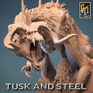 Dark Chromatic Dragon | DND| TTRPG| Premium Quality ECO Resin |  by Rescale Miniatures s