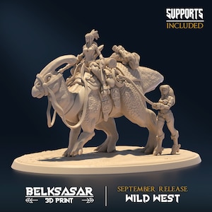 Cow Girl Bounty Hunter |TTRPG| NSFW| by Belksasar 3dprint