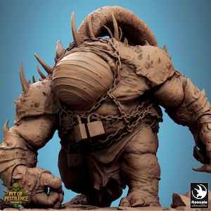 Gutspawn Charge | DND| TTRPG| Premium Quality ECO Resin |  by Rescale Miniatures