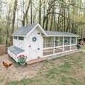 Chicken Coop Building Plans – Walk In DIY Coop & Run for 10-12 Chickens (Digital Download)