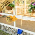 Chicken Coop Scoop® Ground, 2-in-1 Poop Shovel & Rake, 48" Long Handle, Made in the USA