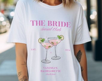 Personalisierbares T-Shirt mit Getränken und Text I Bachelorette T-Shirt I Junggesellinnen Abschied I Aperol Spritz T-Shirt I JGA T-Shirt