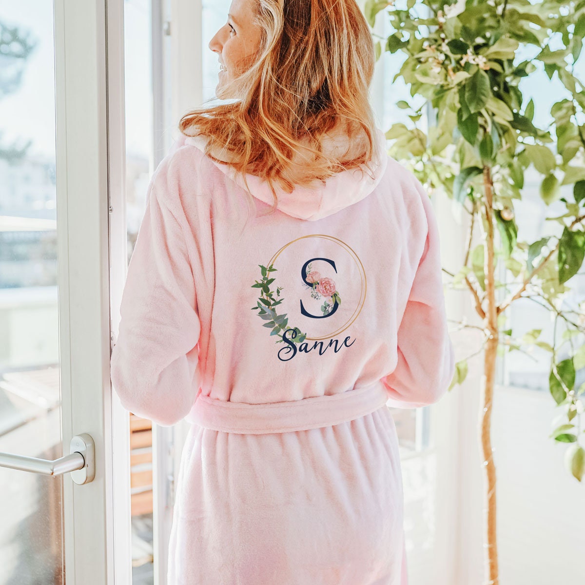 Personalizable bathrobe with name | Christmas gift | Bathrobe | Personalized gifts | Gift for women | Mother's Day