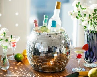 Huski Refroidisseur à champagne | Design primé sans glace avec bouchon amovible | Garde le vin