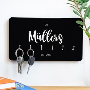 Personalizable key rack with name I Personalized key rack I Personalized gifts I Housewarming gifts I Mother's Day