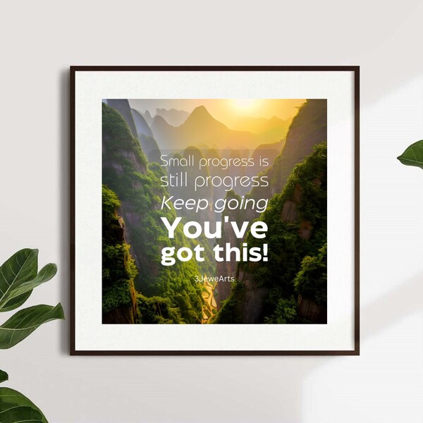 Motivational Scenic Poster Etsy