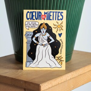 Carte "Cœur en Miettes" – Déesse