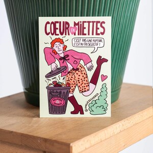 Carte "Cœur en Miettes" – Relations Toxiques