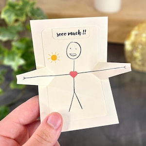 Regalo de aniversario para él, regalo de pareja personalizado, regalo romántico para ella, cumpleaños, amiga, pequeña tarjeta de regalo para boda