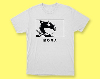 Mona's Mysterious Charm: Persona 5 T-Shirt Collection, Join the Phantom Thieves!