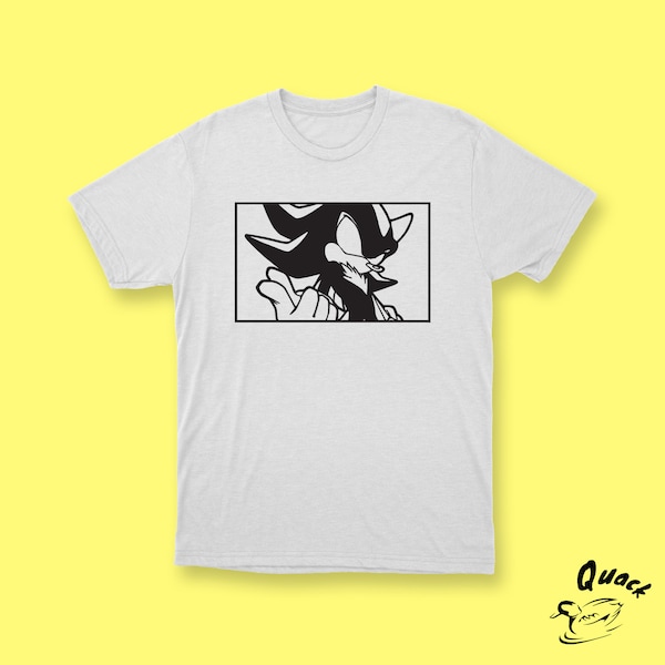 Shadow's Chaos Control : collection de t-shirts Sonic, embrassez le pouvoir de la forme de vie ultime !