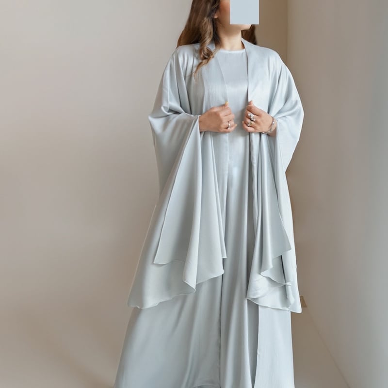 Silk Linen Abaya main image 0