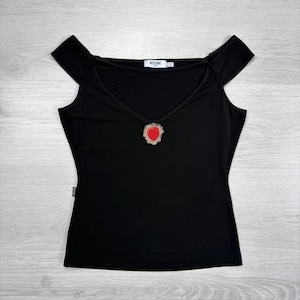 Y2k Moschino Top - Etsy