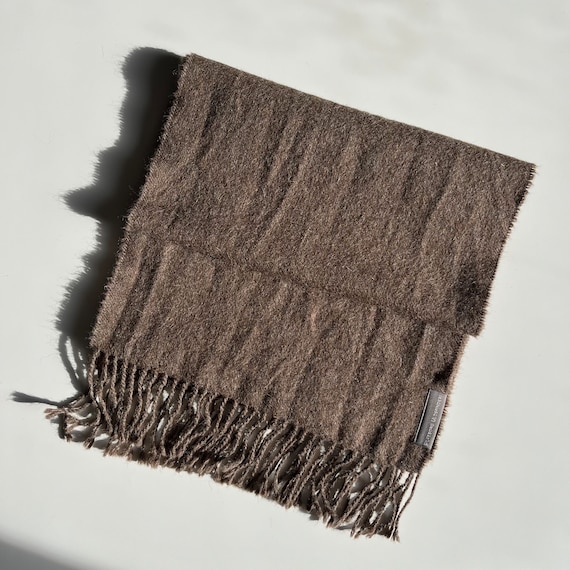 Silkeborg Uldspinderi Baby Alpaca Brown Scarf