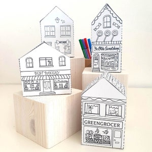 Paper SHOPS Bastelbögen, Bastelbögen, Bastelbögen, Bastelbogen, Ausschneiden und färben, Bastelbogen