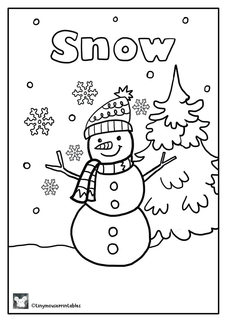 Weather Coloring Pages, Daycare Learning Printable, Weather Printable ...
