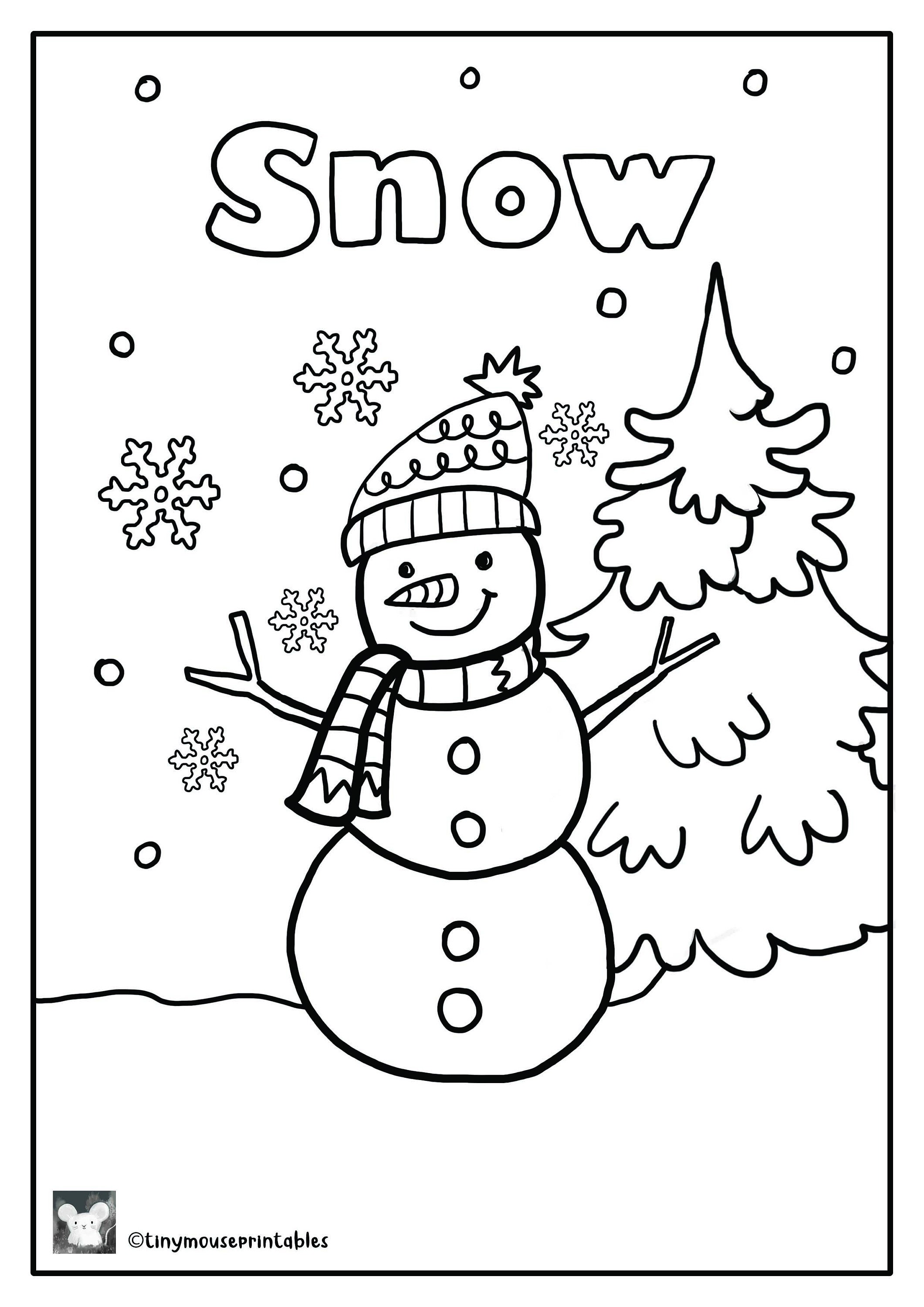 Weather Coloring Pages, Daycare Learning Printable, Weather Printable ...