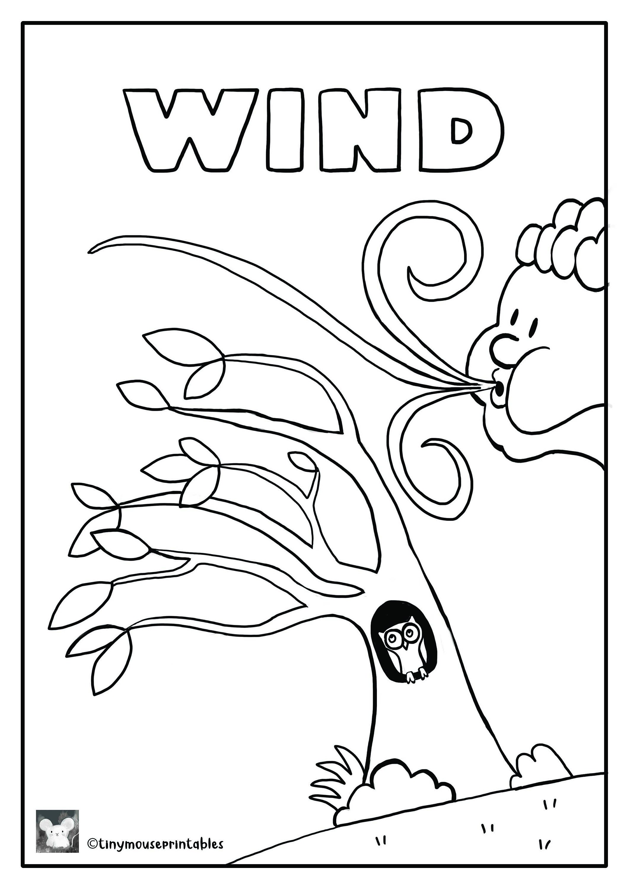 Weather Printable Worksheets Preschool