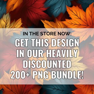 Fall PNG Leaves Halloween Skinny Tumbler 20oz Wrap Seamless Design - Etsy