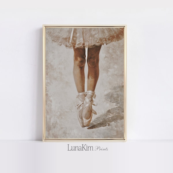 Chaussures de ballerine peinture chambre d'enfant danseuse de ballet jambes peinture portrait de jambes de ballerine en sourdine peinture rose chambre d'enfant fille | 47