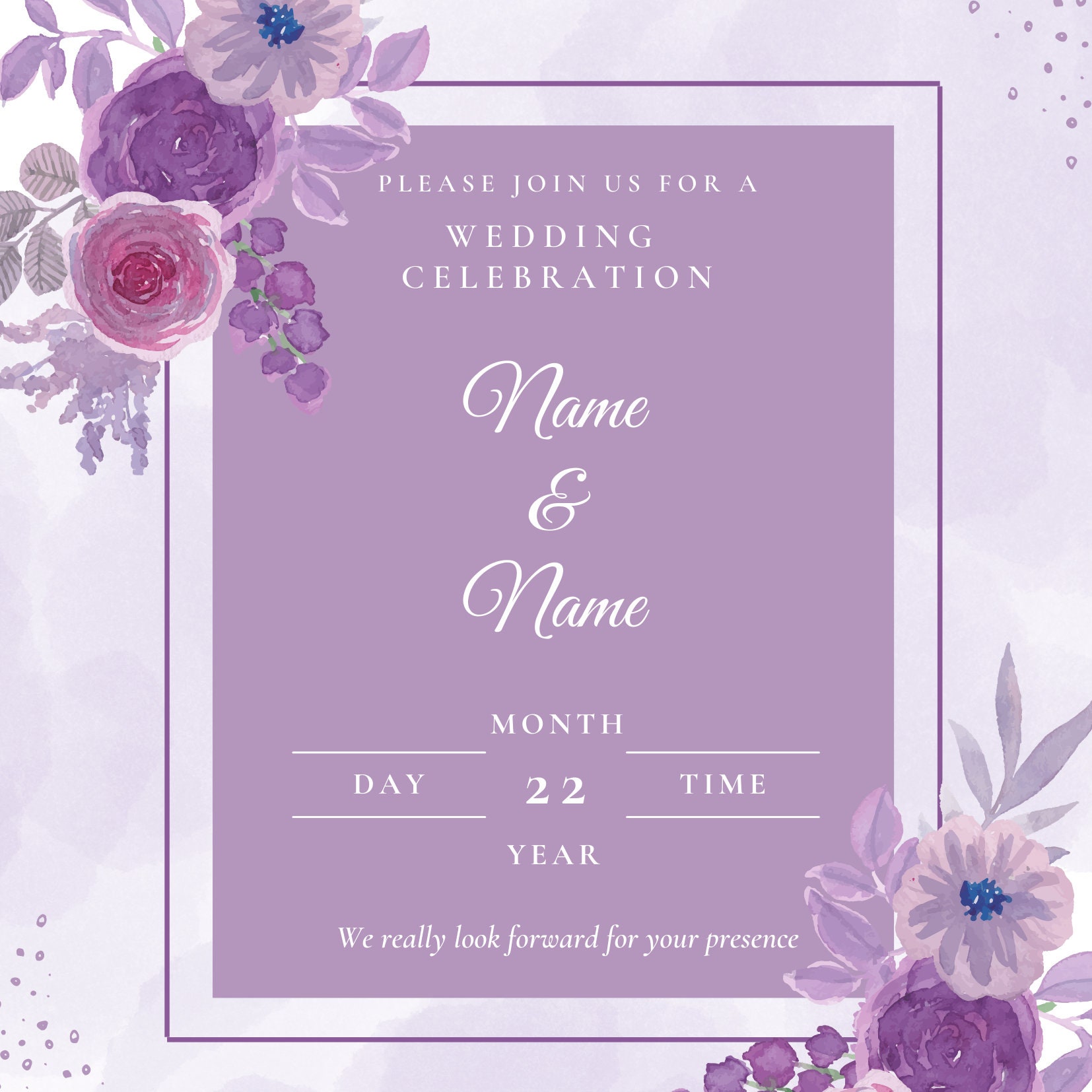 Buy Custom Made Wedding Invitation Customizable Digital Online in India