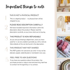 Tutorial Macrame. Macrame Rainbow kit, DIY macrame rainbow kit, rainbow macrame craft, Beginners macrame patterns, Beginners macrame, Nursey Decor, boho,  Nursey Decor, Home,  Decor DIY, Crafts Patterns, DIY kit for Teens. Guide knots macrame.Macrame tutorial for beginners, easy-to-follow instructions, includes complete knot guide with video, create macrame pieces with your own hands, learn from the comfort of your home, relaxing and creative DIY project,