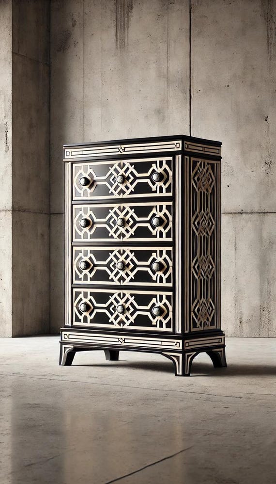 black and cream dresser black and white french provincial furniture