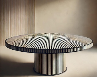 Duty tariff included, Mother of Pearl Inlay Dining Table