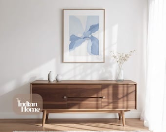 Aparador escandinavo moderno de madera maciza, armario de madera maciza, armario minimalista de madera con cajones, armario de almacenamiento de teca Japandi