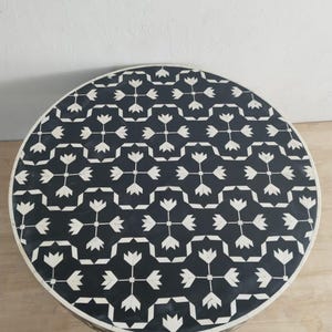 Bone Inlay Coffee Table, Bone Inlay Table, Bone Inlay Furniture