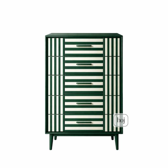 green tall dresser Granville 3-Piece Standard Dresser, Narrow Chest and Nightstand Set in Sage painted green finish with intricate floral patterns Hampshire 36" Olive Green Wood