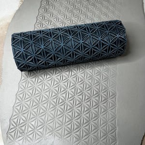 Texture Roller - Flower of Life 7”/12” - Pottery - For Clay - Sacred Geometry