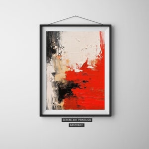 Colorful Impasto Abstract Art, Digital Download, Printable Art, Wall Art, DIY Wall Art, Contemporary Wall Art