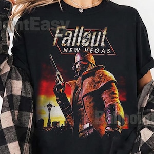 Retro New Vegas T-Shirt, Gamer Ghoul Tee