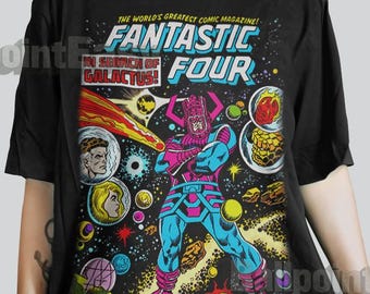 Retro 90s Fantastic Four T-Shirt, Marvel Comics Fan Tee