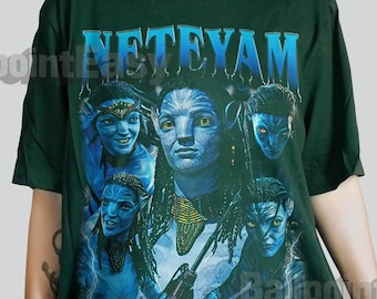 Camiseta retro de Neteyam: Camiseta de fan de Avatar: El Camino del Agua