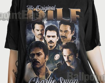 Camiseta vintage del equipo Charlie: camiseta de fan de Billy Burke de los 90