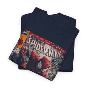 Retro 90's Spider-Man Comic T-Shirt, Brand New Day Graphic Tee image 4